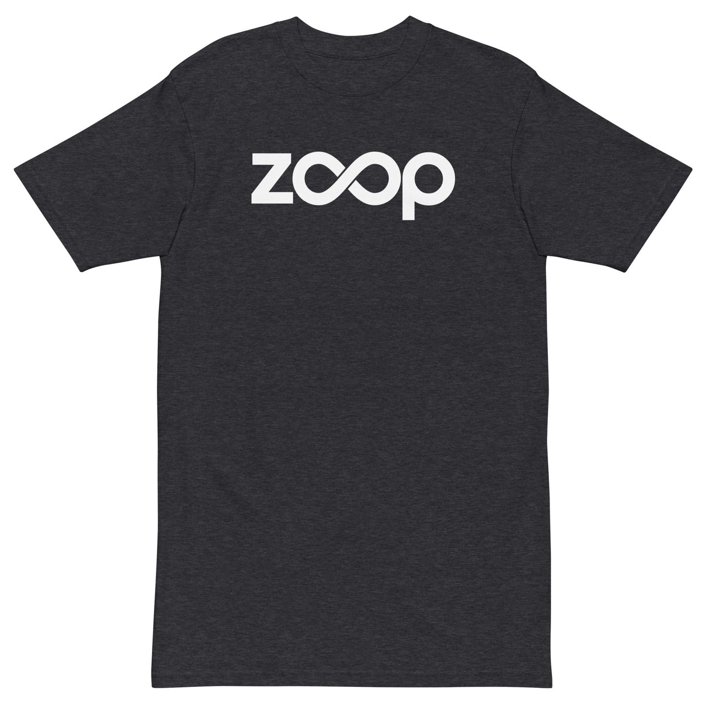 Zoop Logo T-Shirt - Charcoal Heather