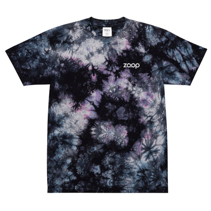 Zoop Oversized Tie-Dye T-Shirt - Milky Way