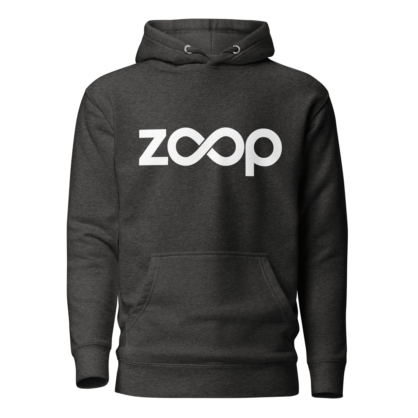 Zoop Unisex Hoodie - Charcoal Heather