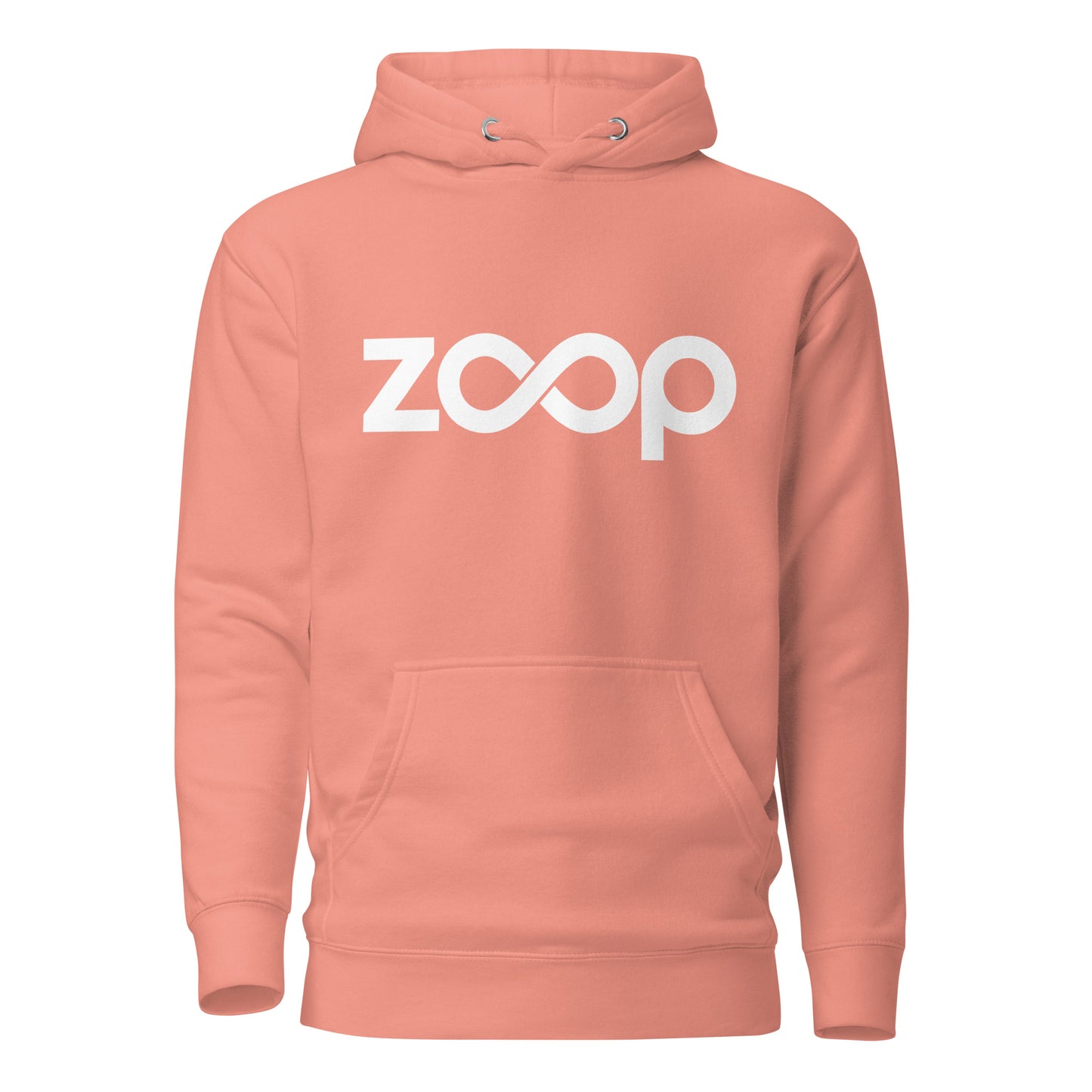 Zoop Unisex Hoodie - Dusty Rose