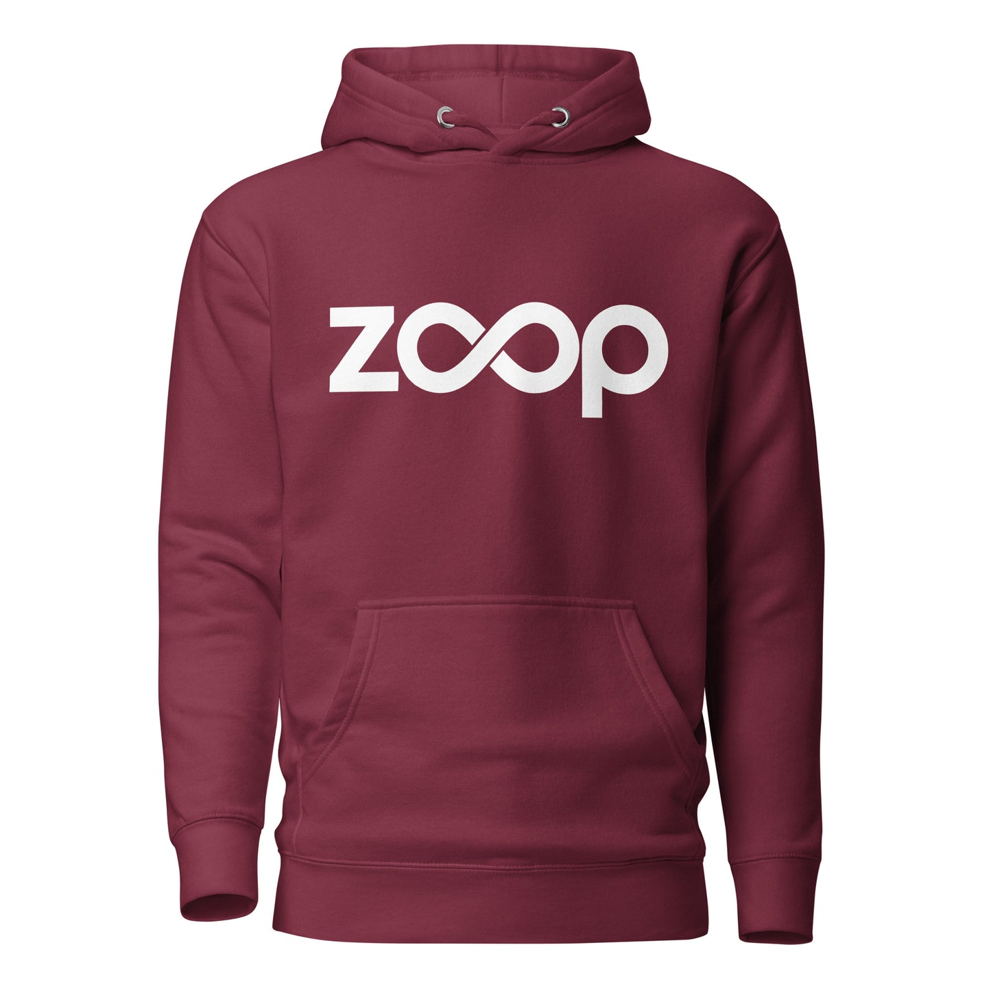 Zoop Unisex Hoodie - Maroon