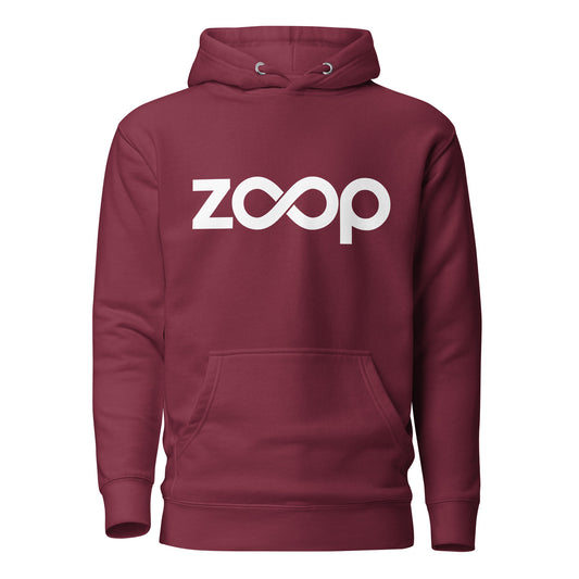 Zoop Unisex Hoodie - Maroon