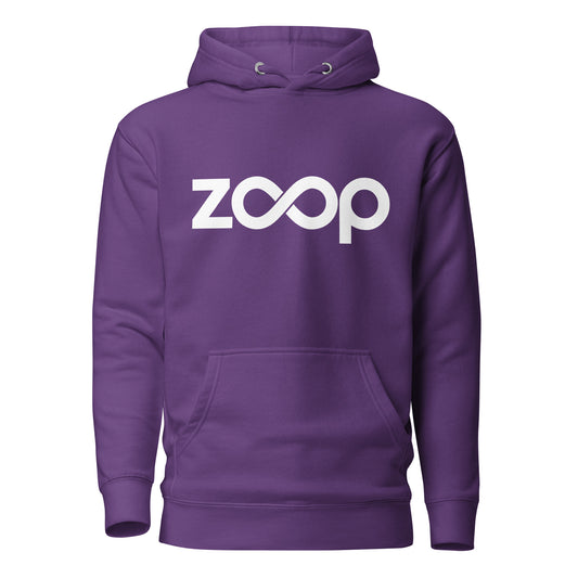 Zoop Unisex Hoodie - Purple